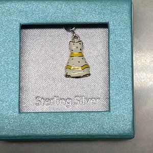 NWT and in box  Sterling Silver dress charm from Macy's